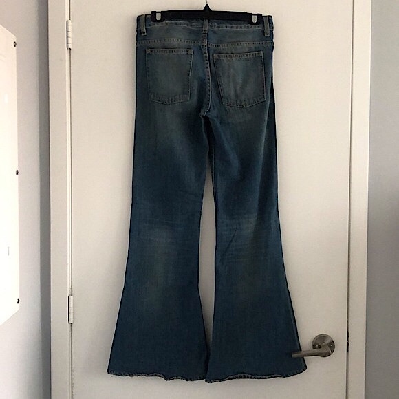 Acne Vintage Style High Waist Flare Jean - Picture 2 of 3